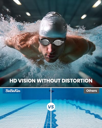 Lunettes de natation sans fuite avec protection UV pour jeune