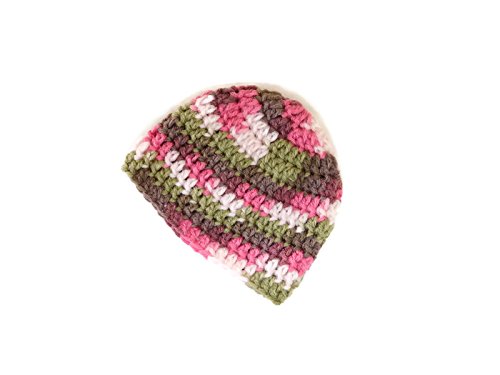 camo crochet baby hats