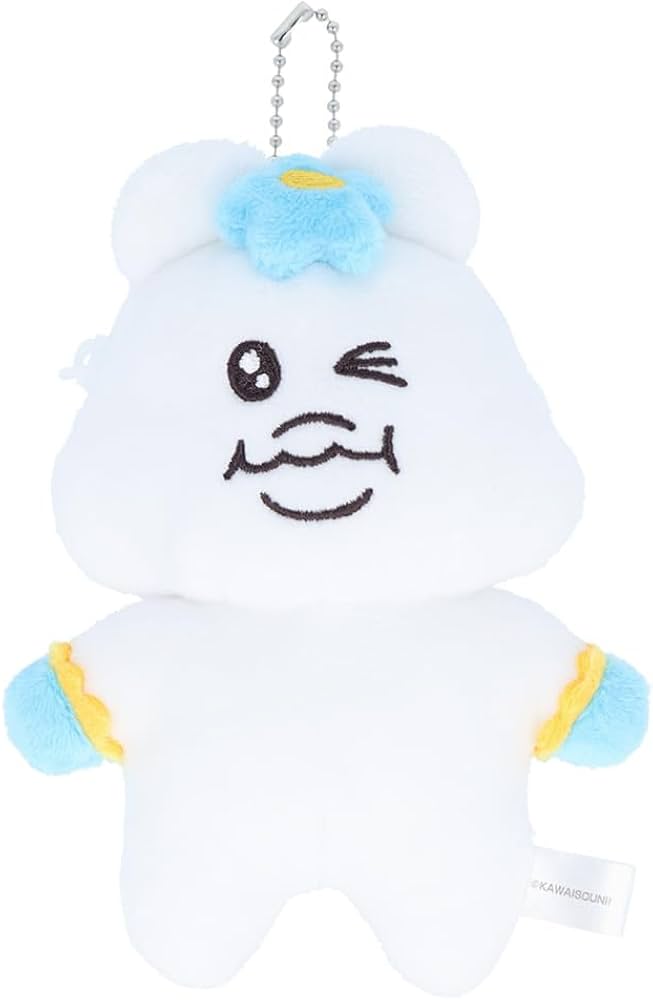 Amazon | [サンスター文具] んぽちゃむ キーホルダー ぬいぐるみ