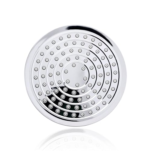 W Winthorpe Products For The Planet WCPSH6 Winthorpe Conservation Rain Shower Head, Chrome, Round, Low Flow, High Pressure, 1.8 Gpm Water Saving, 360 Degree, Eco And Energy Efficient Rainfall Showerhead thumb #1