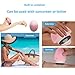 Effortless Sun Applicator, Sunscreen Applicator with RotatingRoller - Smooth and Seamless Sponge, replenishable, Suitable for Outdoor, Beach and Travel (Khaki)