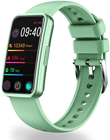 KEEPI Fitness Tracker with Blood Oxygen SpO2, 24/7 Heart Rate Monitor and Blood Pressure Activity Tracker, Sleep Tracker with Calorie Step Counter, IP68 Waterproof Pedometer for Women Men Android iOS