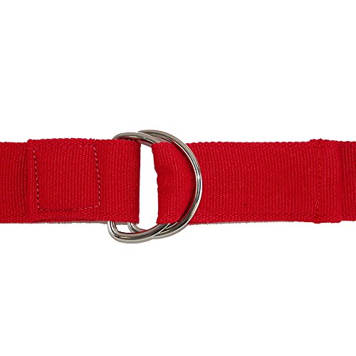 CTM Canvas Web Belt with D Ring Buckle3