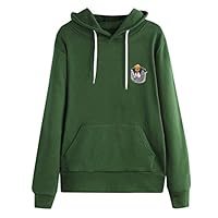 Algopix Similar Product 18 - Xesvk Womens Casual Hooded Sweatshirt