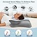 Cervical Neck Pillow - Cooling Pillow for Neck Pain Relief, Ergonomic Side Sleeper Pillow for Sleeping, Contour Memory Foam Pillows for Neck Support, Orthopedic Bed Pillow for Back Stomach Sleepers