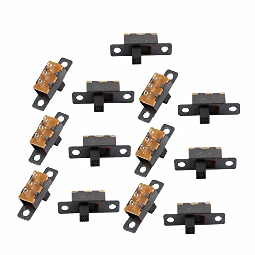 Tool parts 13Pcs 2 Position On/Off SPDT 3 Terminal PCB Panel Mini Vertical Slide Switch