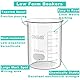 ONiLAB Glasmessbecher-Set 50 ml 100 ml 250 ml 500 ml 1000 ml (5er-Pack) 3.3 Boro Griffin Low Form mit bedruckter Graduierung Wissenschaftliche Glaswaren für Labore, Klassenzimmer oder den Heimgebrauch