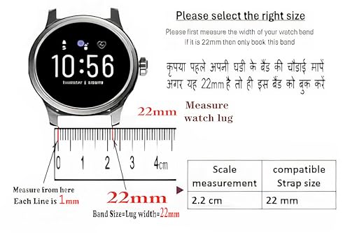 Image of IIK COLLECTION 22mm Silicone Strap for Smart Watches | Combo Pack Compatible With Noise, Fireboltt, Boat Xtend, Pebble, Boat Flash, Noise Color Fit, Ultra Smart Watch & All Watches