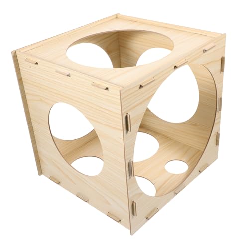 Boîte de mesure de ballons en bois pliable pour réussir toutes vos arches de fête