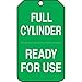 Accuform MGT203CTP Tag, Full Cylinder Ready for Use, 5 7/8" X 3 1/8", PF-Cardstock