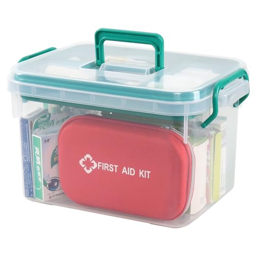 Boîte de premiers secours pour organiser les armoires médicales encombrées
