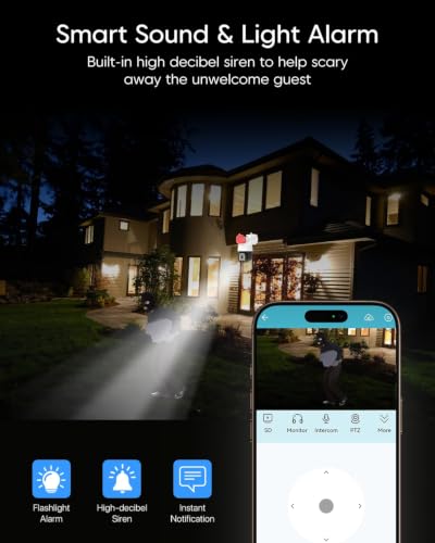 Image of VSTARCAM 3MP Pet Cameras, Security Camera Indoor, Interactive Cat /Pet Camera with Phone App, 2.4GHz with IR Night Vision, AI Motion Tracking, 2-Way Audio, 24 /7 Cloud & SD Card Storage