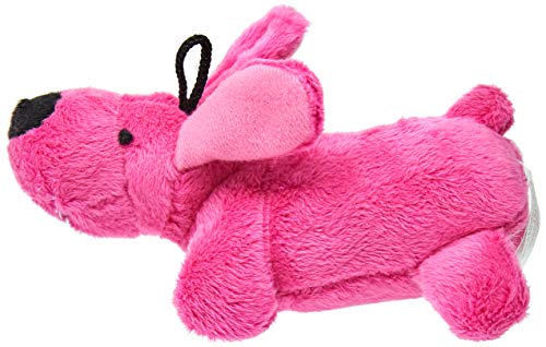 Mordedor Pelúcia Cachorrinho Rosa Jambo Para Cães