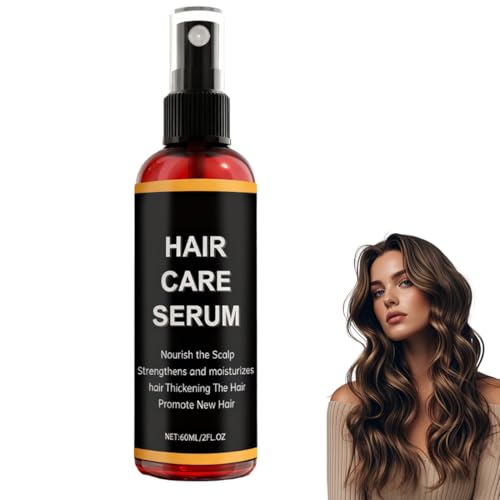 LAKVIL 1 PCS Sérum Spray Para El Crecimiento Del Cabello Para Hombres/Mujeres, Acelerar El Crecimiento Capilar, Hair Growth Serum Prevenir La Caída Del Cabello En Mujeres (60ml*1)