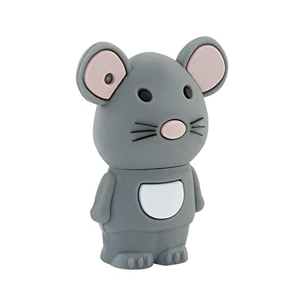 Aneew USB-Stick (16 GB, 2.0, Cartoon-Maus-Modell, Tiermotiv) – Bild 3