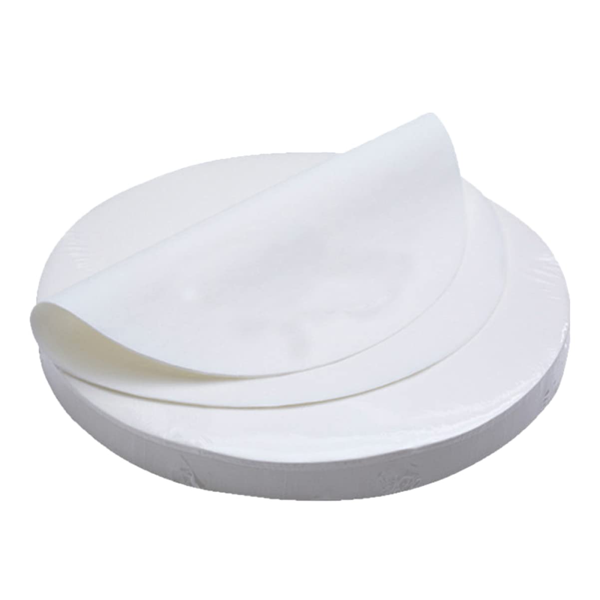 MAGICLULU Runde Backpapier Zuschnitte 500 Blatt Antihaftbeschichtet Hitzebeständig und Fettabweisend für Backen und Grillen