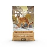 Taste Of The Wild Canyon River Grain-Free Dry Cat Food With Trout & Smoke-Flavored Salmon 14lb