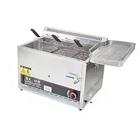 Amazon.co.jp: Dazzixフライヤー 業務用、大型 ガスフライヤー