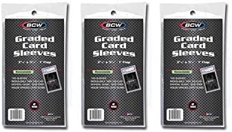 Graded Card Sleeves For PSA Slabs - 600 Count Resealable Protection Sleeves