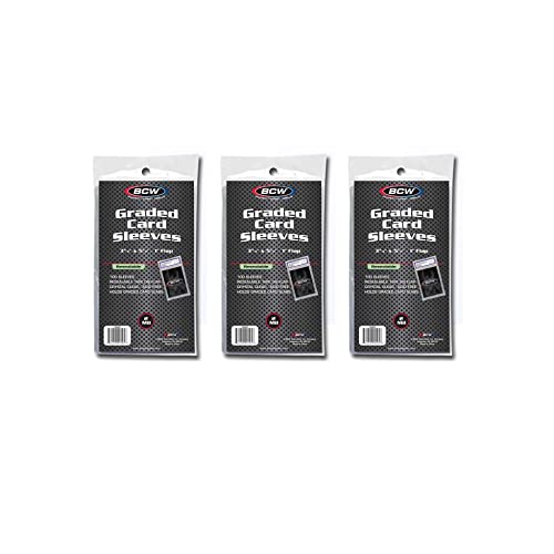 Pochettes en carton refermables BCW emballage rigide de 300 carats