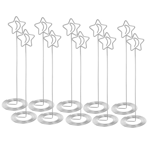 Porte-numéros de table étoile pour décoration de mariage et réceptions - 2