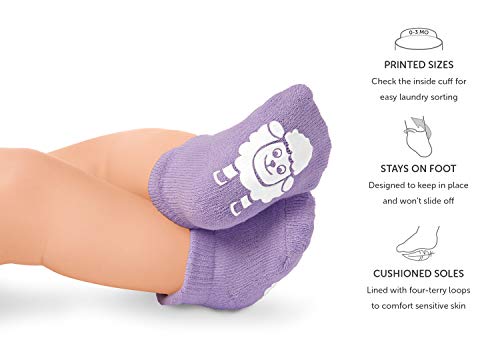 LA ACTIVE Anole Newborn & Infant Baby Socks - Ankle Girls Boys with Soft Cotton Cushion2