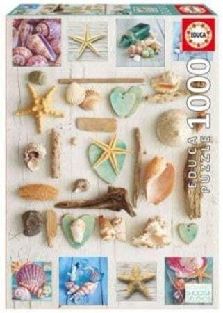 Seashells Collage 1000 Piece Puzzle