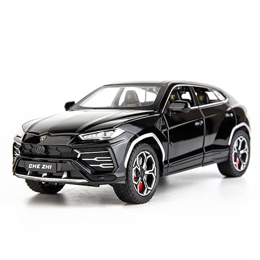 TARSARA 1/24 Big Lamborghini Urus Toy Car Metal Pull Back Diecast Car with Openable Door and Sound Light, Gifts Toys for Kids【 Black 】 (B0DCZ6QJDG) Amazon Price History, Amazon Price Tracker