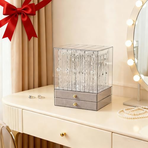 Greenfeather Jewelry Organizer with 7 Removable...