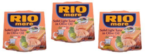 Rio Mare Tuna Fish Imported From Italy. Italy's Number 1 Tuna - The Best Imported Italian Tuna - Pack of 3 by RioÃƒâ€šÃ‚Â Mare