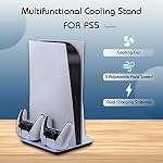Mcbazel-Suporte-vertical-consola-PS5-com-base-de-carregamento-de-refrigerao-suporte-de-refrigerao-multifuncional-com-luz-LED-azul-com-base-dupla-de-carregamento-rpido-para-a-consola-Playstation-5-bran