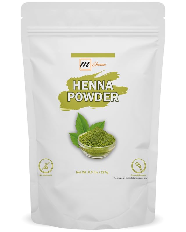 100% Natural Henna Powder 0.50 LBS 227 GMS Pure Lawsonia Inermis For Hair Dye and Color | Hair Care