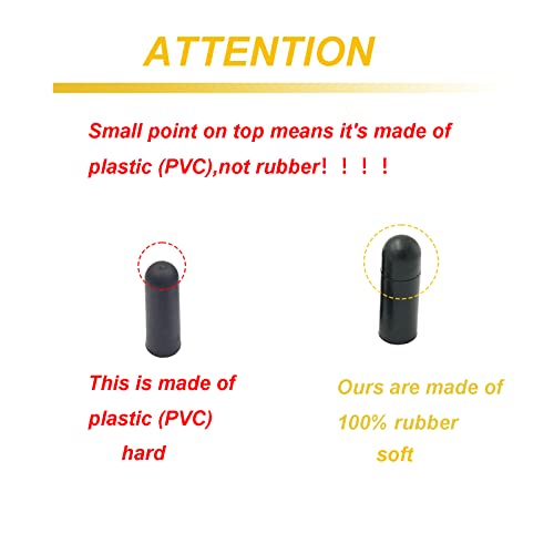 Kevinrooty 122 Pieces Rubber Vacuum Cap Assortment 10 Sizes Vacuum Cap Id From 1/8" To 1/2" Sizes– Automotive Carb Line & Hose Caps Kit For Carburetor, Manifold, & More #TOP3