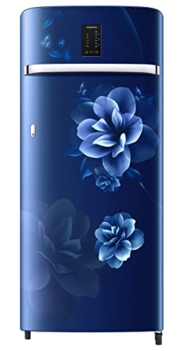 Image of Samsung 215L 3 Star Inverter Direct-Cool Single Door Digi-Touch Refrigerator Appliance (RR23C2E23CU /HL,Camellia Blue)