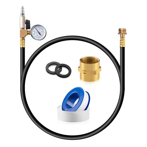 RV Winterizing Kit with Pressure Gauge