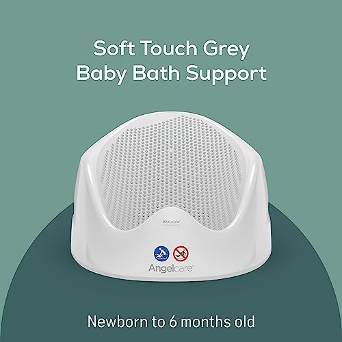 Angelcare Baby Bath Support (Grey) | Ideal for Babies Less Than 6 Months Old - Image 3