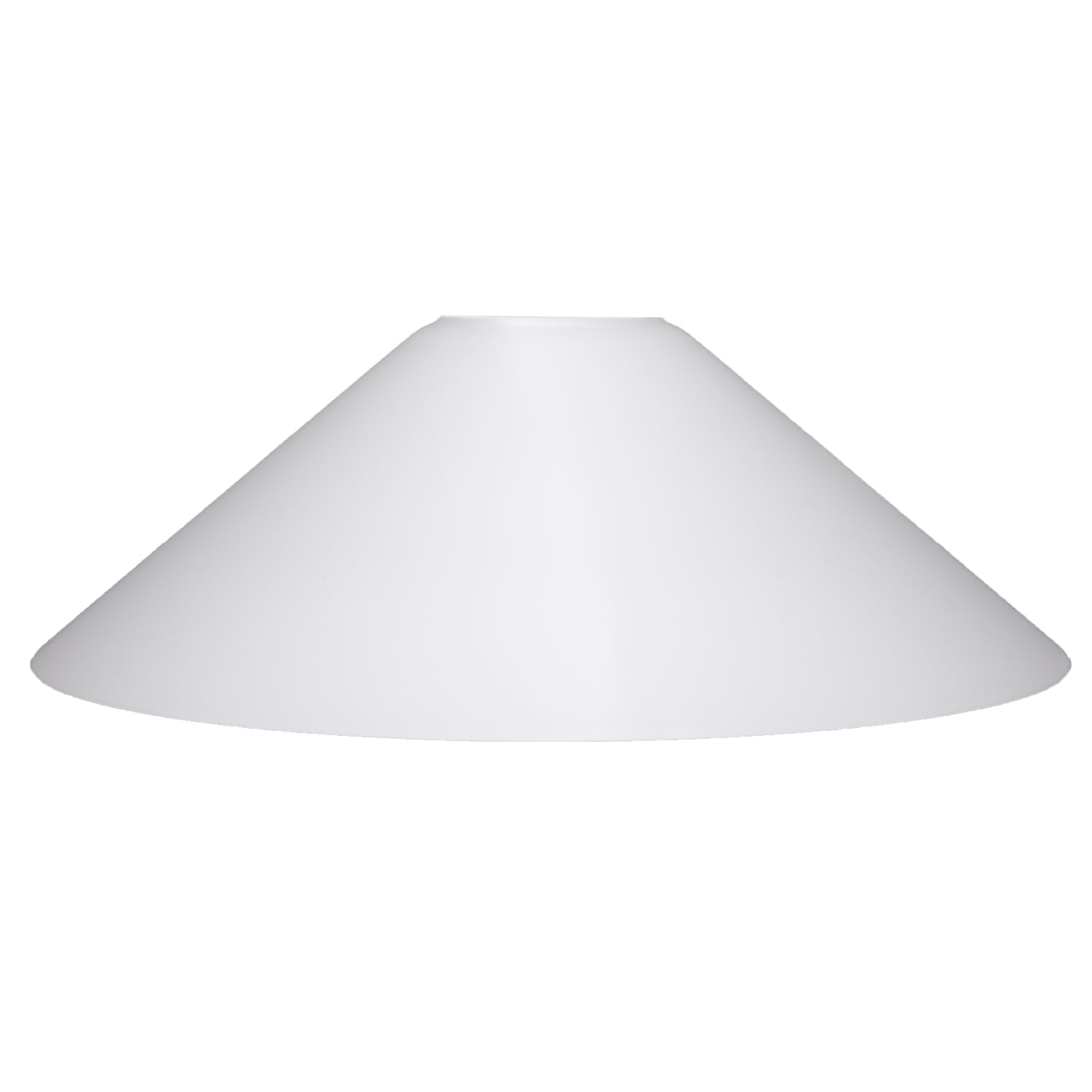 Schusterschirm Vestaschirm weiß matt Ø 250mm Lampenglas Ersatzglas Leuchtenglas E27 Glasschirm