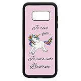 Je rêve que je suis une Licorne Coque smartphone Je rêve que je suis une Licorne ENVOI RAPIDE : Imprimé en France, expedition rapide de France et en suivi postal