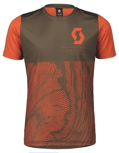 Scott Trail Vertic 10 Junior Kinder Fahrrad Trikot kurz braze orange/braun 2024: Größe: XL (164) Scott Trail Vertic 10 Junior Kinder Fahrrad Trikot kurz braze orange/braun 2024: Größe: XL (164)