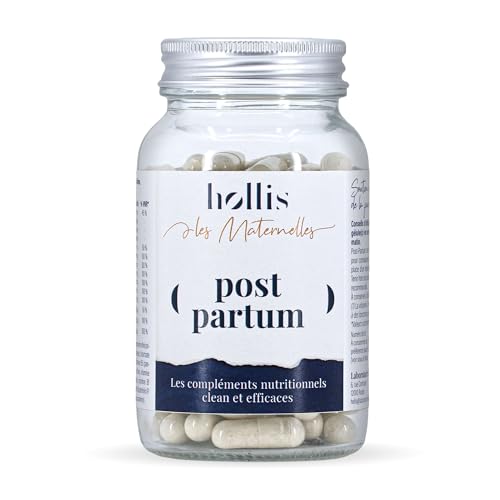 Hollis | Complément alimentaire Post Partum | 90 gélules | Reconstituer le niveau de vitamines