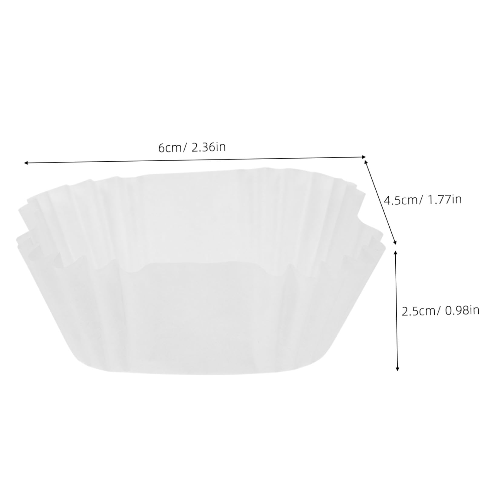 ABOOFAN 3000 Piezas De Papel Para Hornear Muffins Moldes Para Cupcakes Moldes Para Pasteles De Luna Cupcakes Hornear Muffins