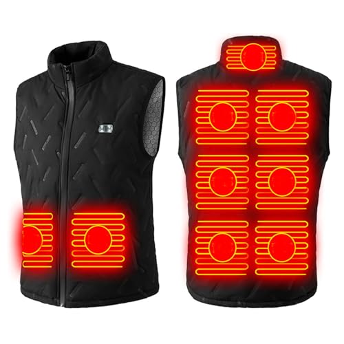Gilet chauffant électrique coupe-vent fini les frissons d'hiver