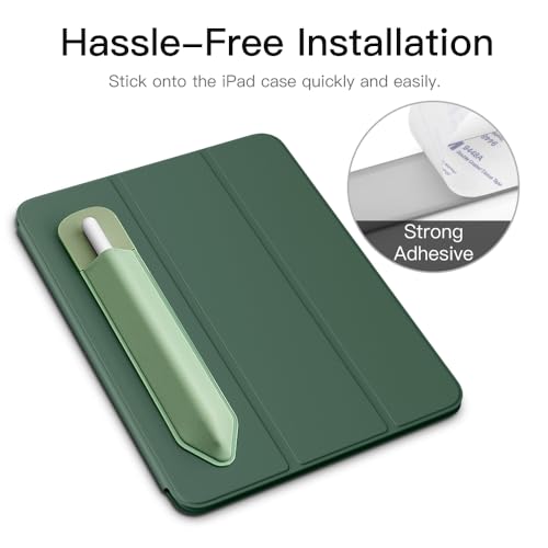 Image of MoKo Adhesive Pencil Case Holder Sticker for Apple Pencil, Sage Green
