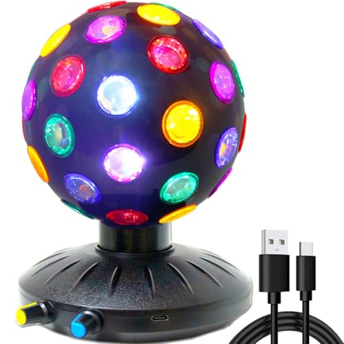 Fubira 360�x��]����f�B�X�R�{�[���A�p�[�e�B�[�̕��͋C�𐷂�グ�閂�@�̃{�[���A6�C���`�̉�]�ƏƖ��̃f���A���R���g���[���A���邳�Ƒ��x�̒������\�AType-C�d���ƃo�b�e���[�R���p�[�g�����g�̃f���A�����[�X�AUSB�d���P�[�u���A�z�[���J���I�P