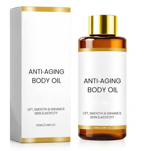 Image of Anti-Aging Body Oil 100ML, Glow Remedy Oil, Firming Oil, Body Glow, Collagen Infused Non Greasy Moisturising Formula for Crepey & Massage Care (1PCS)