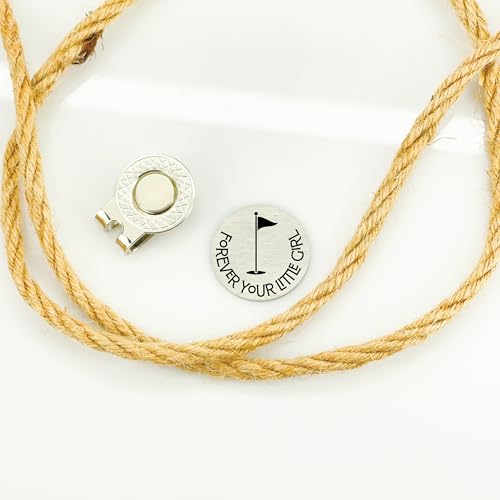 Generic Forever Your Little Girl Golf Ball Marker Wedding Party Gift Idea Dad Father Bride Forever Your Little Girl Golf Ball Marker Fathers Day Gift Dad Fil Fba-Wedding-Golf  thumb #4