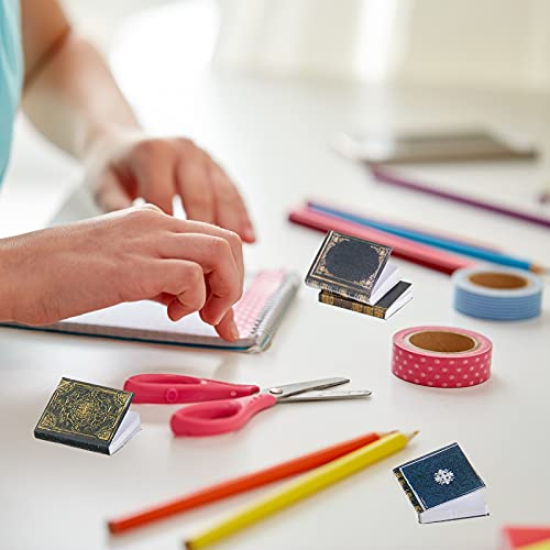 24 Pieces 1:12 Scale Miniatures Dollhouse Books Assorted Miniatures Books Dollhouse Mini Books Dollhouse Decoration Accessories Doll Toy Supplies For Christmas Pretend Play (Classic Style) #TOP5