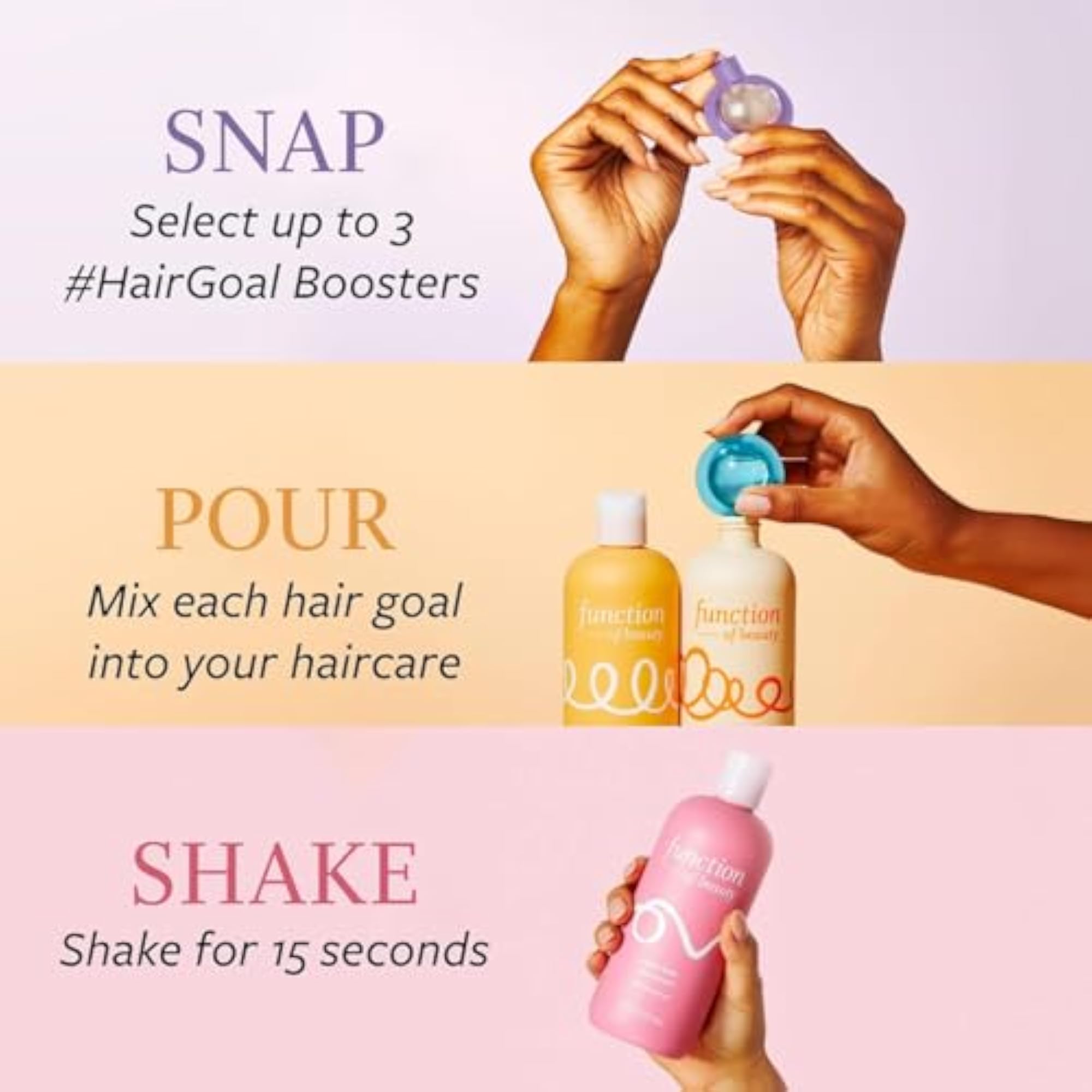 Curly Hair Add-In Booster Treatment Bundle, Anti-Frizz
