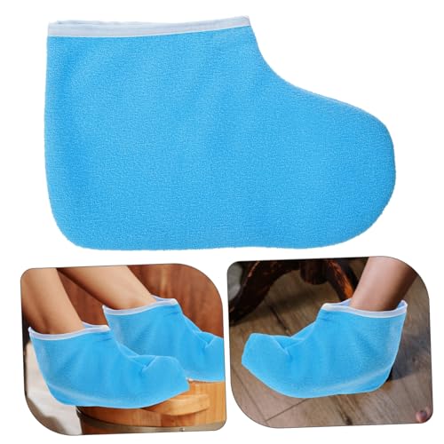 Cubiertas para pies con cera de parafina reutilizables para spa miniatura 4