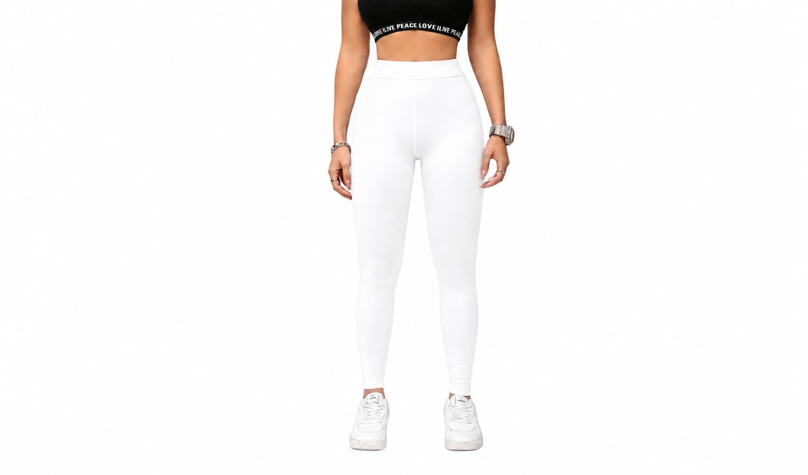 Black-al-Leggings (in, Alpha, 2XL, Regular) | Ultrasoft Waistband, Elastane Stretch, High Rise Fit, Super Combed Cotton, Full Length-image-24
